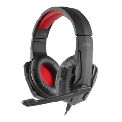 Auriculares Gaming con Micrófono Mars Gaming MH020/ Jack 3.5/ Rojos