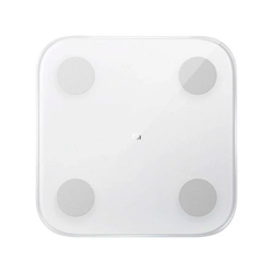 Báscula de Baño Xiaomi Mi Body Composition Scale 2/ Análisis Corporal/ Bluetooth/ Hasta 150kg/ Blanc